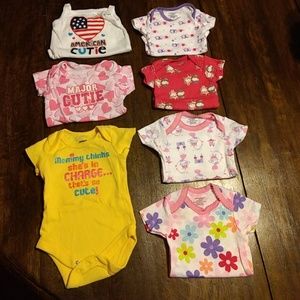 Newborn lot of onesies